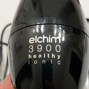 Elchim 3900 Healthy Ionic Black Hair Dryer - Women Accessories Hair Accessory